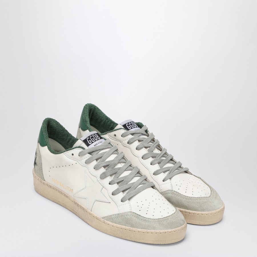 スニーカー Golden  Ballstar White Green Sneaker Golden Goose Ballstar white/green sneaker | TheDoubleF