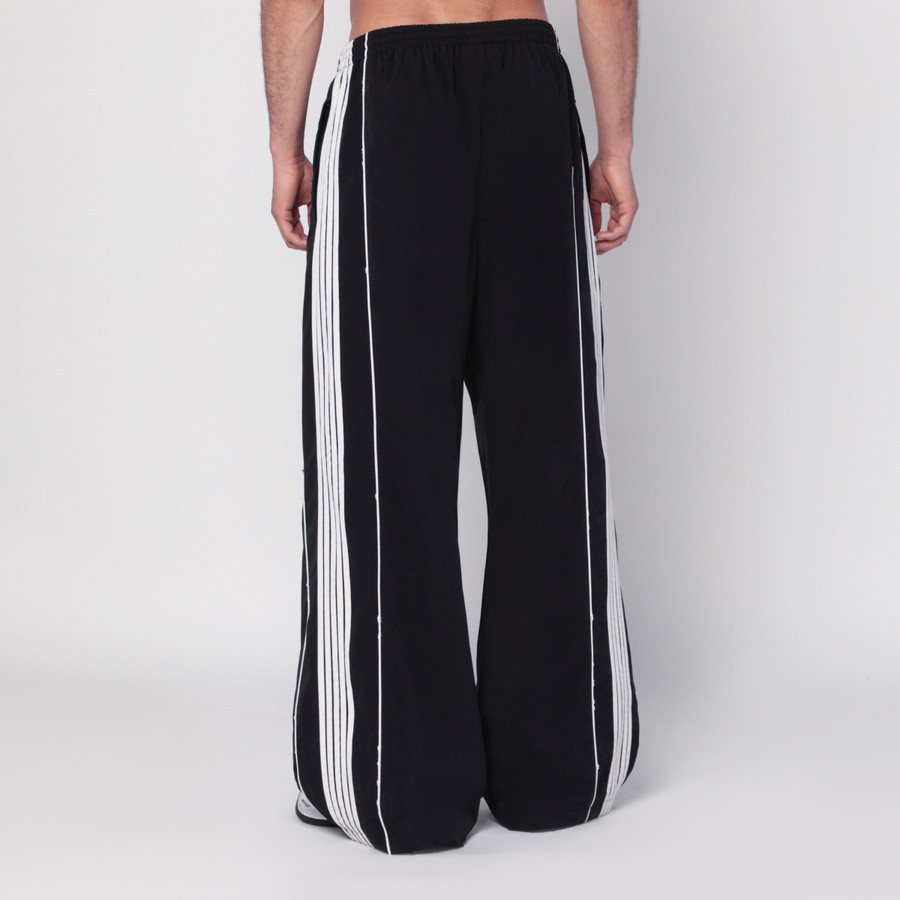 Balenciaga Black tracksuit trousers in technical fabric