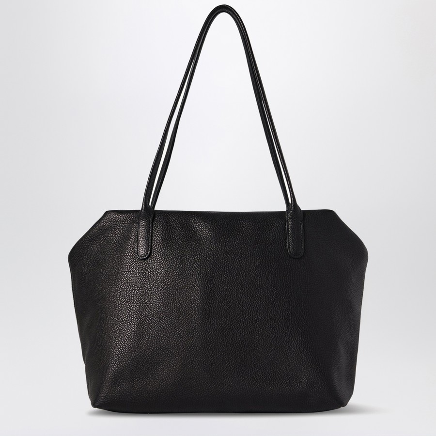 【THE ROW】Henri カーフスキン製 ショルダーバッグ ブラック The Row | Henri black leather bag | Savannahs
