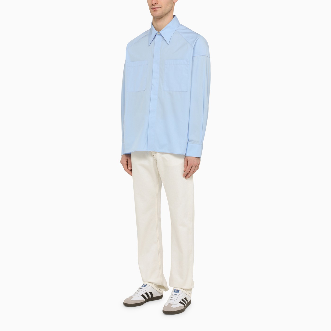 A.P.C. A.P.C. X NRL Blue cotton shirt TheDoubleF