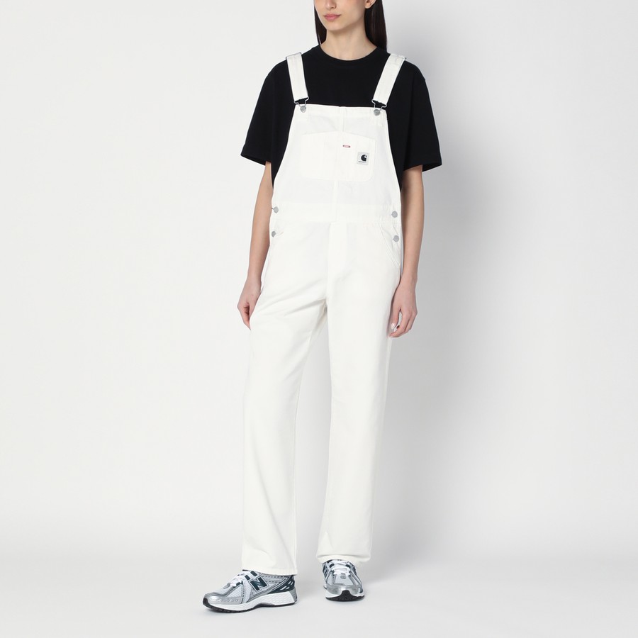 Carhartt Wip Salopette Femme Carhartt Bib Overall Straight W Blue