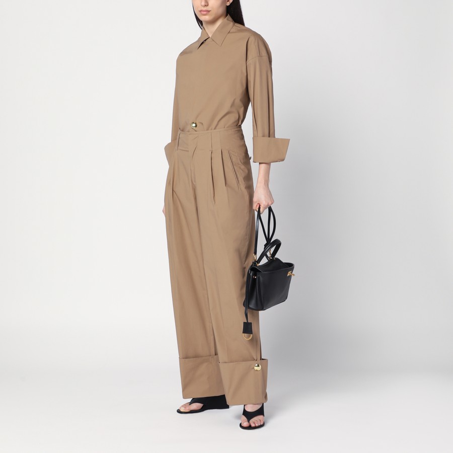 ボトムスその他 DARKPARK Camel-coloured cuffed trousers DARKPARK Camel-coloured cuffed trousers | TheDoubleF