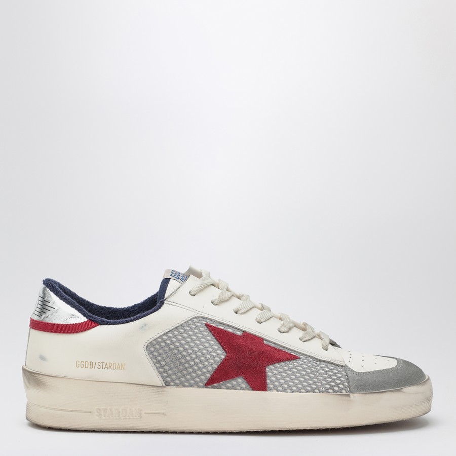 Golden Goose Sneaker Stardan white/grey/red | TheDoubleF