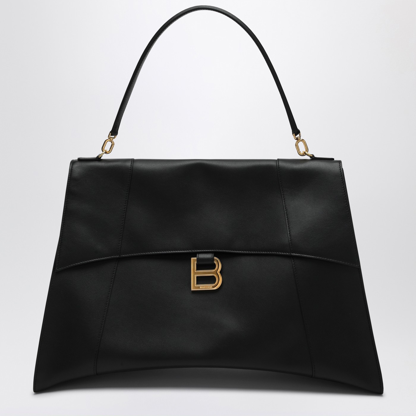 Balenciaga Borsa Hourglass Soft Large nera TheDoubleF