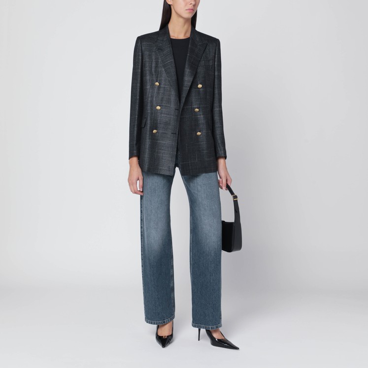 アウターその他 TAGLIATORE Woman Blazer Grey JBERTHA16B160064 T1292 Women's blazer by Tagliatore | TheDoubleF