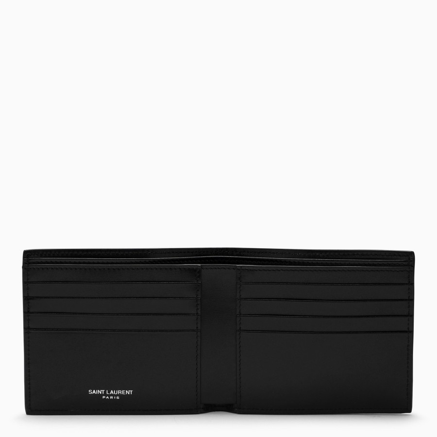 SAINT LAURENT ブラックレザー財布 SAINT LAURENT ブラックレザー 長財布