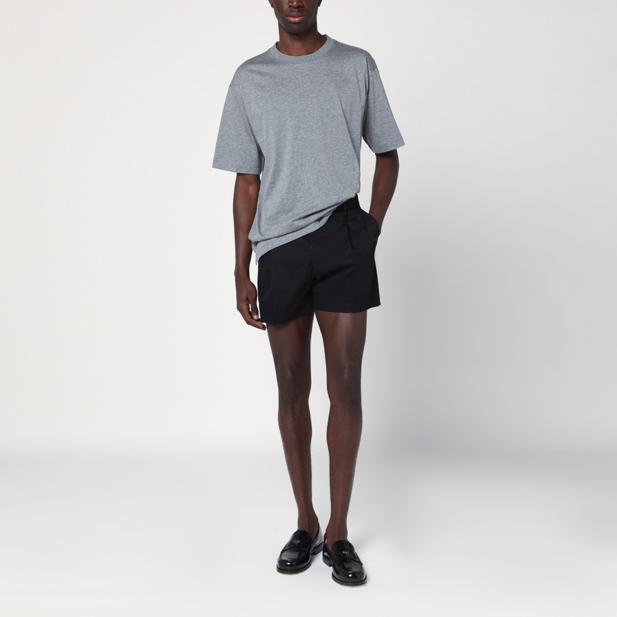 Prada Slate grey cotton T-shirt | TheDoubleF Prada Slate grey cotton T-shirt | TheDoubleF