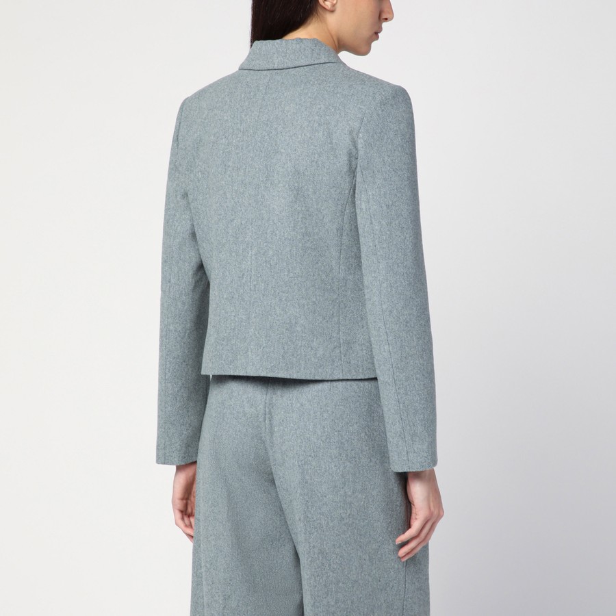 ジャケット the garment Mille grey double-breasted jacket The Garment Mille Double Breasted Jacket - Grey - 48% Off