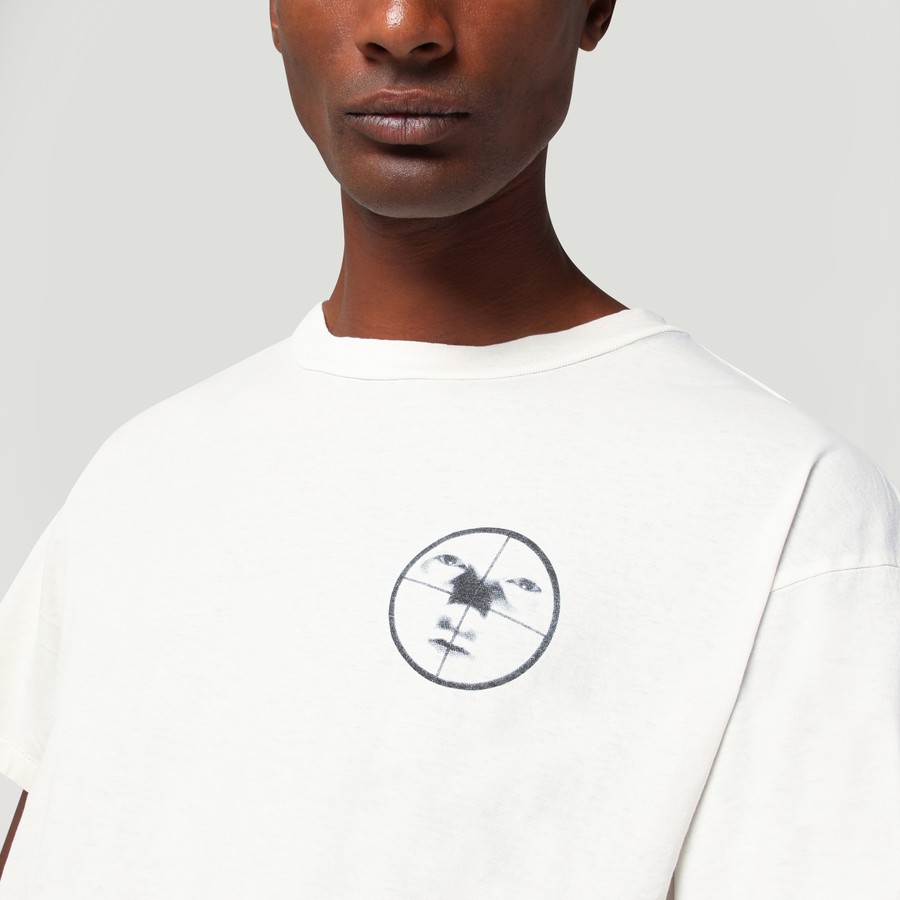 トップスその他 Enfants Riches Deprimes Ritual Prayer white vintage-effect T Enfants Riches Déprimés Ritual Prayer white vintage-effect T