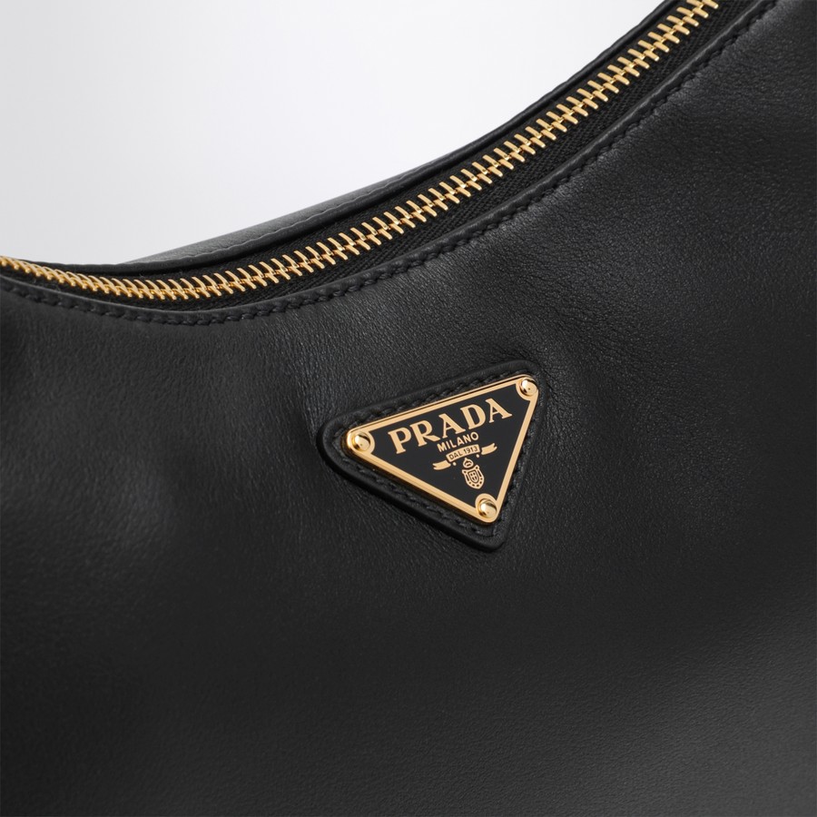 Prada Prada Aimée medium black leather bag | TheDoubleF Prada Prada Aimée medium black leather bag | TheDoubleF