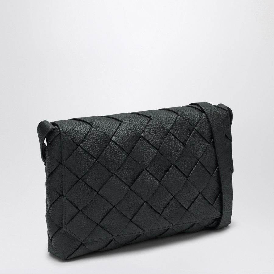 【関税送料込】BOTTEGA VENETA Large Diago Black Bottega Veneta® Men's Intrecciato Tribeca Top Handle in