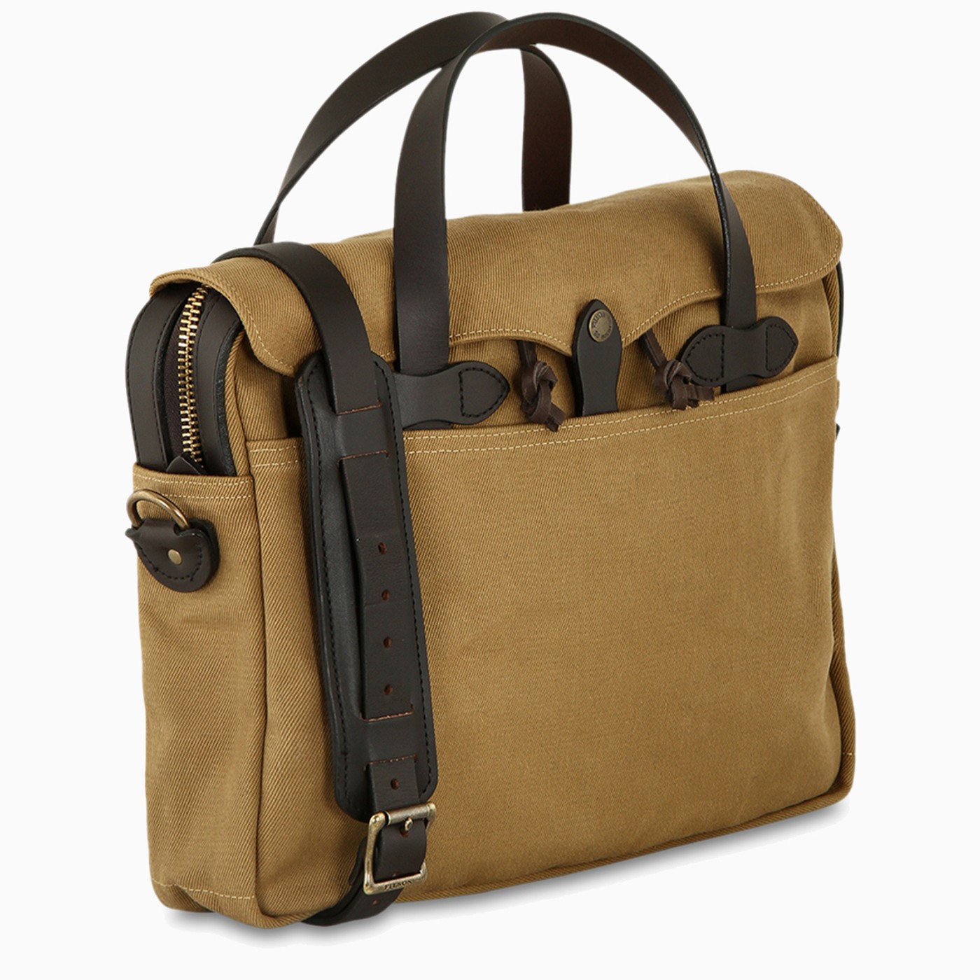 Filson Camel soft briefcase TheDoubleF