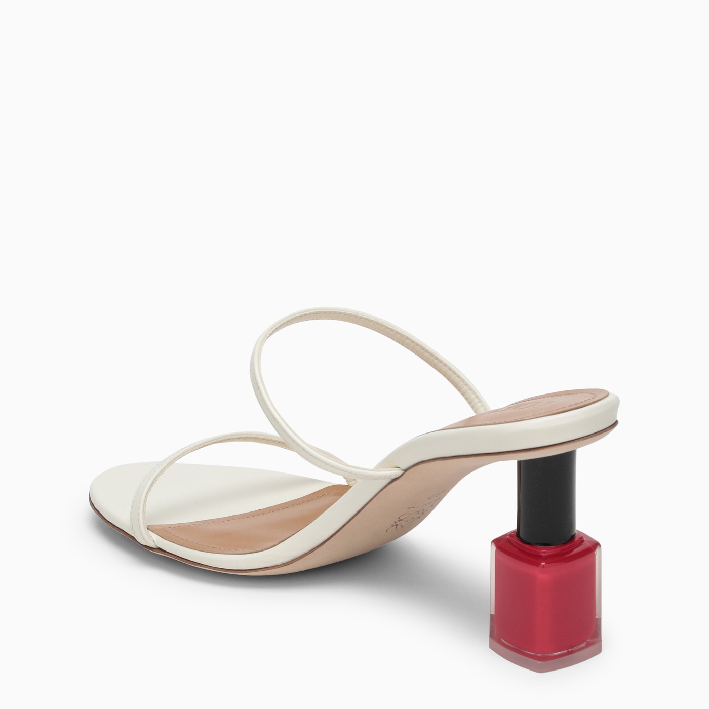 Loewe White Nail Polish medium sandals TheDoubleF
