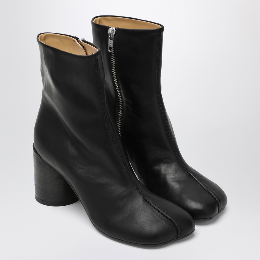 MM6 Maison Margiela Black Anatomic ankle boots | TheDoubleF