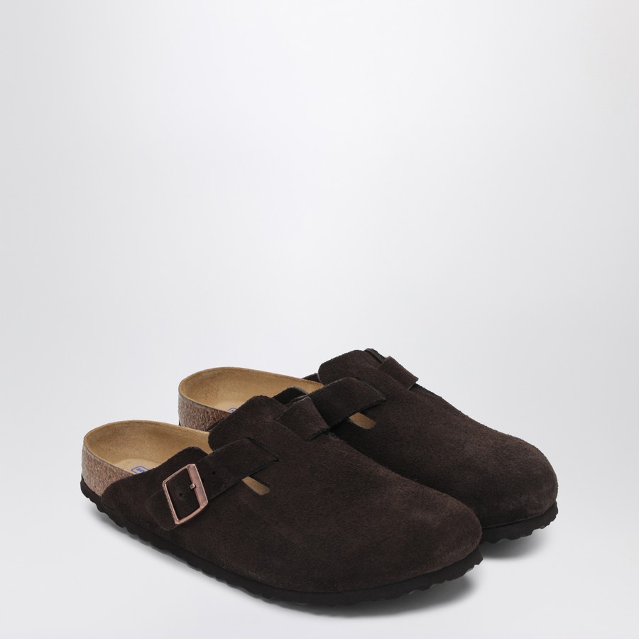 サンダル Birkenstock Ciabatta Boston Sfb Mocha In Suede Birkenstock Ciabatta Boston SFB Mocha in suede | TheDoubleF