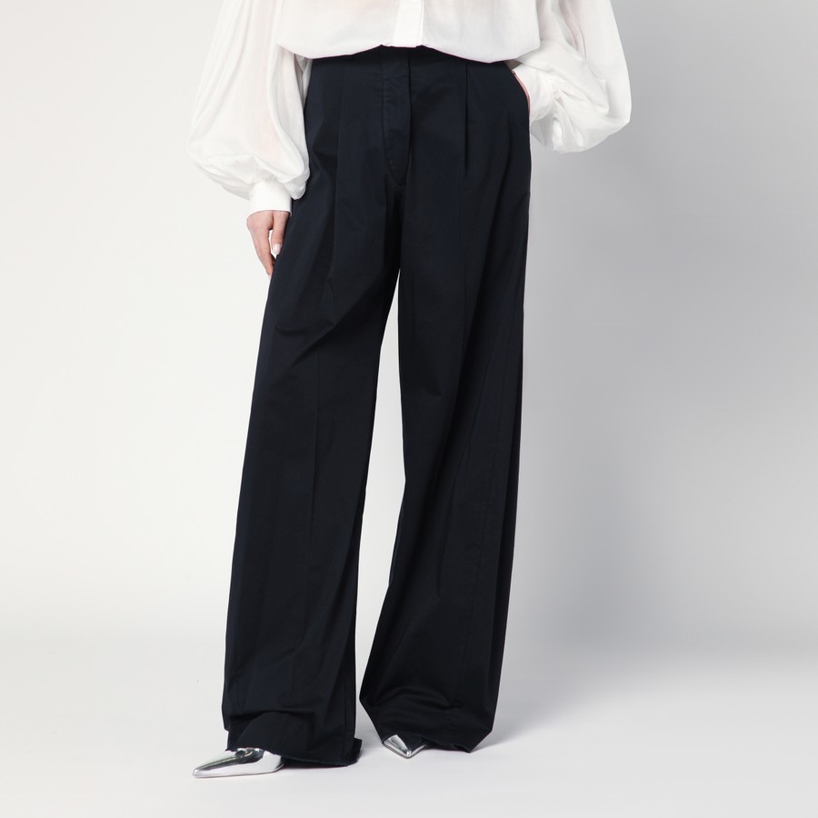 ボトムスその他 TheLatest Wide night blue Billie trousers TheLatest Wide night blue Billie trousers | TheDoubleF
