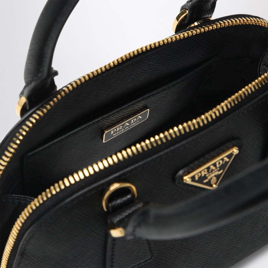 Prada Promenade bag black in Saffiano | TheDoubleF