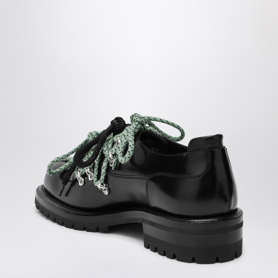 NAMACHEKO Black leather Derby shoes | TheDoubleF