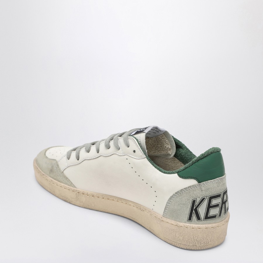 Golden Goose Ballstar white/green sneaker | TheDoubleF