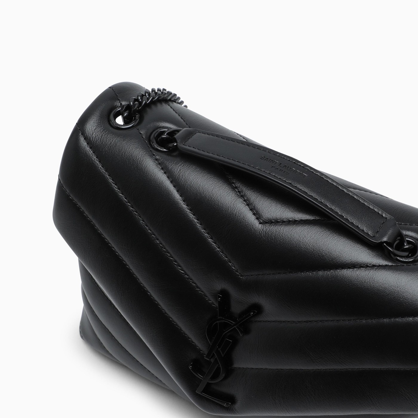 Saint Laurent Black small Loulou bag TheDoubleF