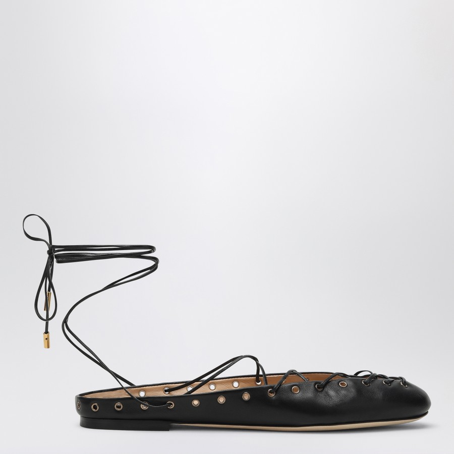 フラットシューズ Chloe SS25 CHLOE GHILIES BALLET SHOES (CHC25U10BRA 6J6) Pink Ballet flats Ghillies Chloé - Vitkac Italy