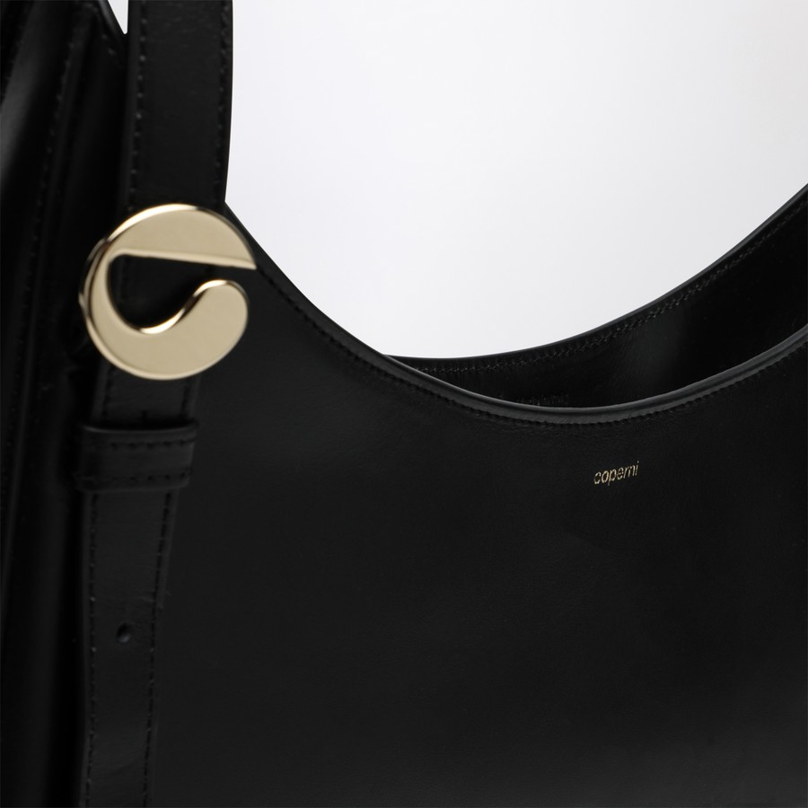 Coperni Medium black leather Hobo shoulder bag | TheDoubleF