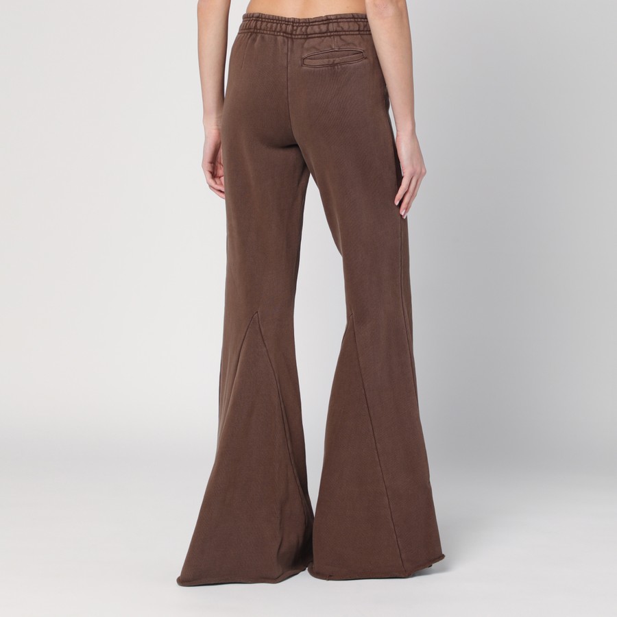パンツ ENTIRE STUDIOS COTTON BROWN FLARED TROUSERS Entire Studios Cotton brown flared trousers | TheDoubleF