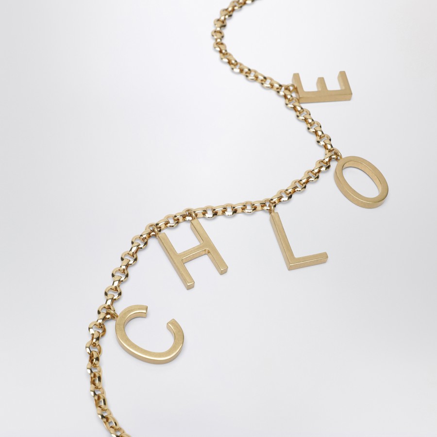Chloé Chloé Letters gold jewel belt | TheDoubleF