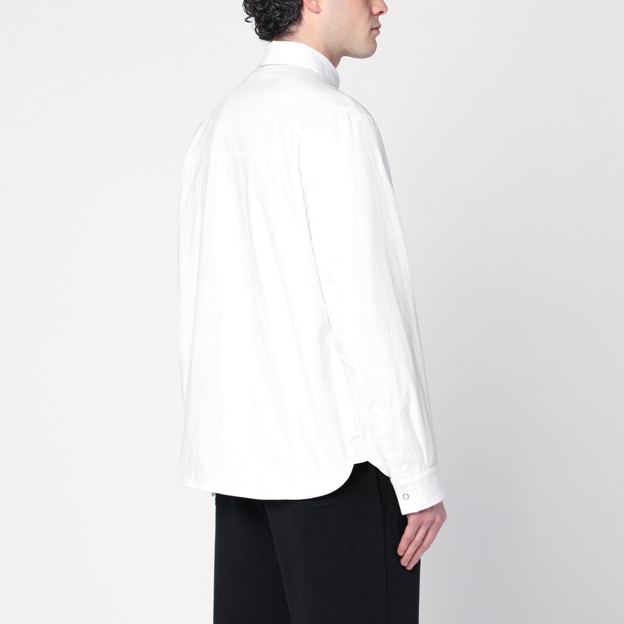 Moncler X FRGMT White shirt in cotton | TheDoubleF