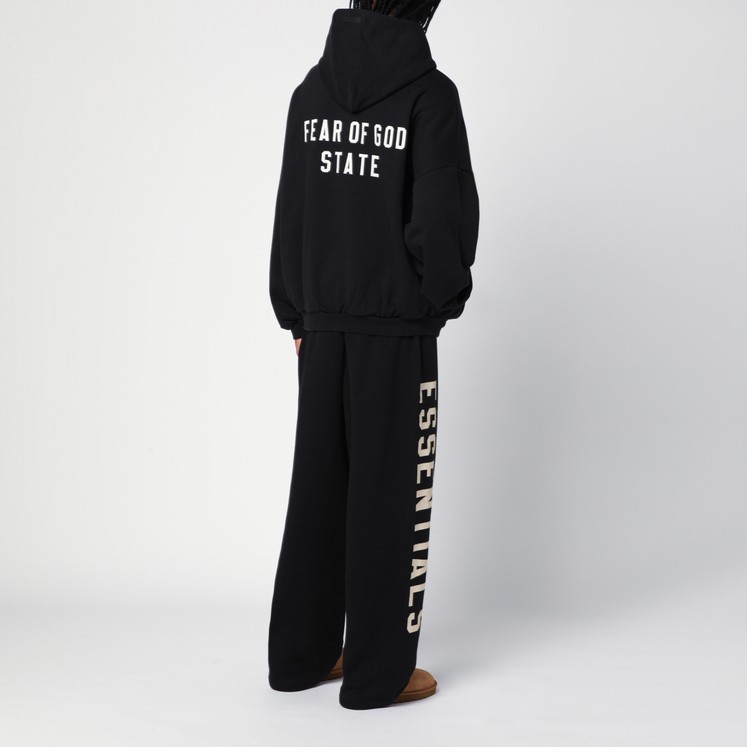 パーカー・フーディ NEEDLES Men Hoodies QV324PL BLK BLACK Needles Black zip hoodie | TheDoubleF