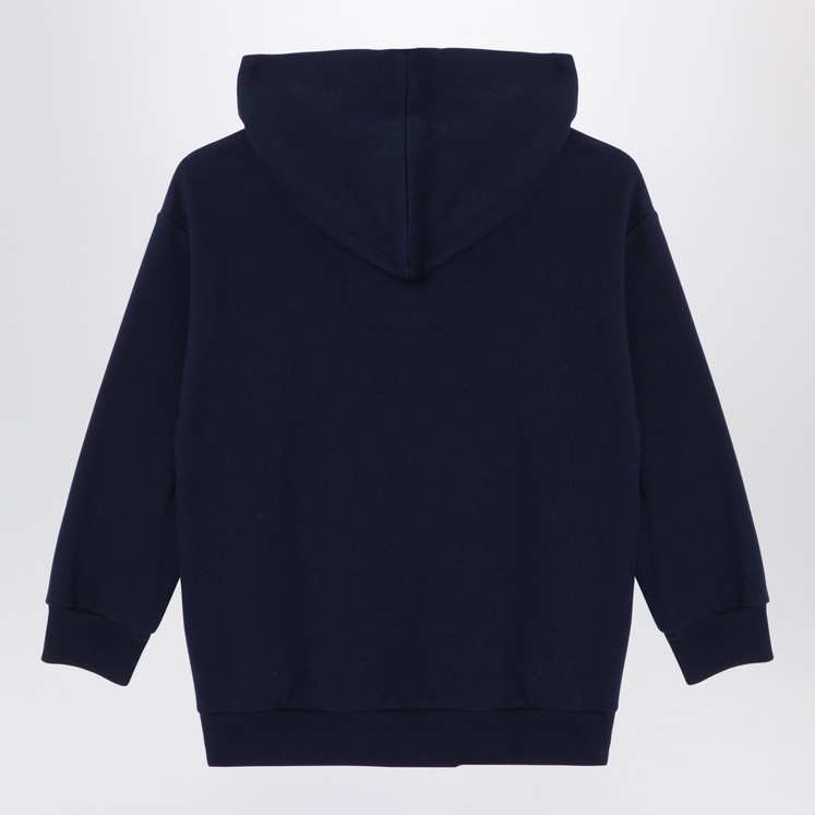 Polo Ralph Lauren Navy blue cotton blend sweatshirt with