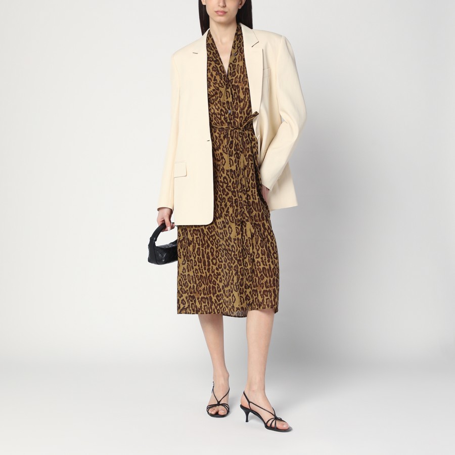 スーツ STELLA MCCARTNEY Women Suit Jackets 650149STA49 9210 White Stella McCartney Single-breasted jacket in butter colour