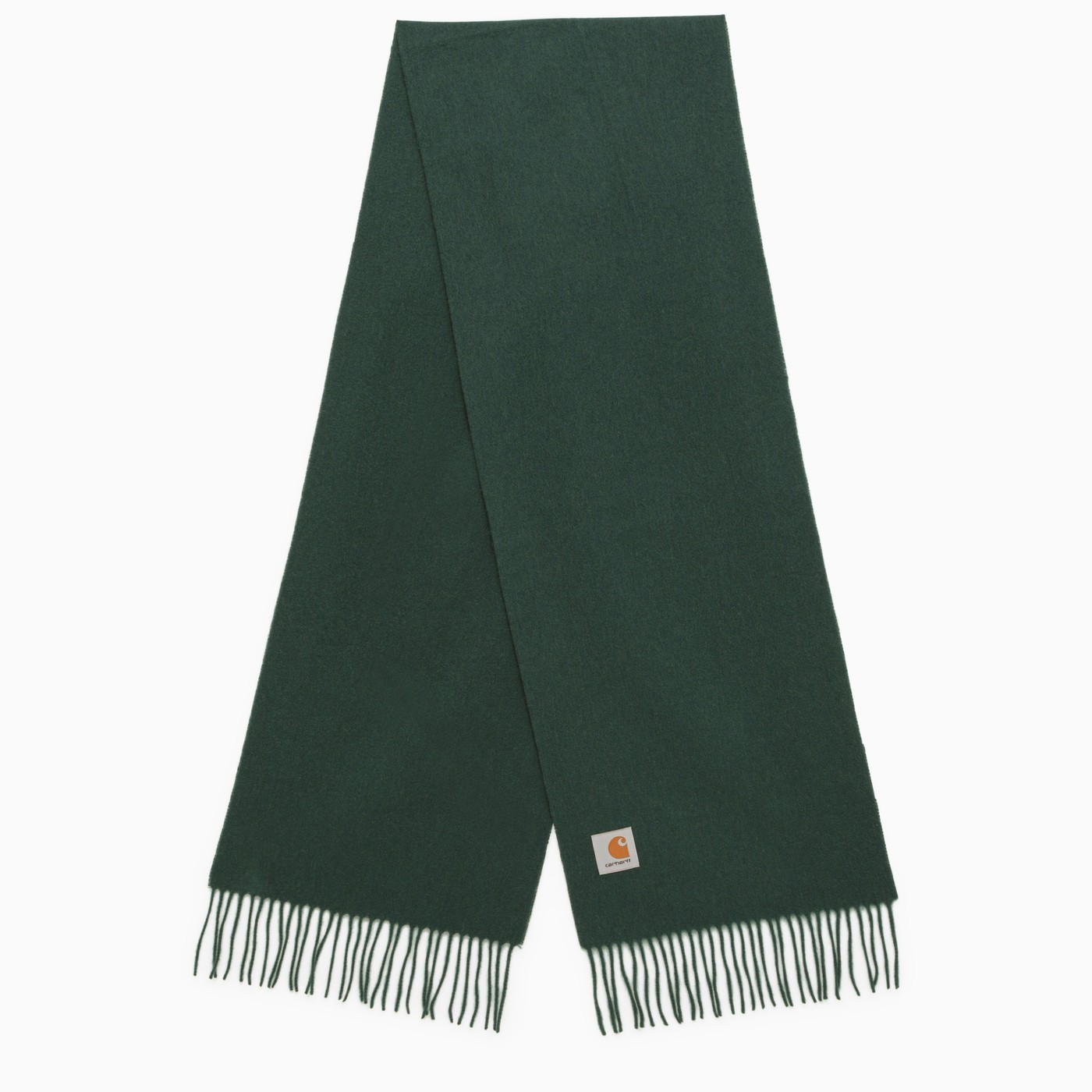 Carhartt WIP Dark green wool scarf TheDoubleF