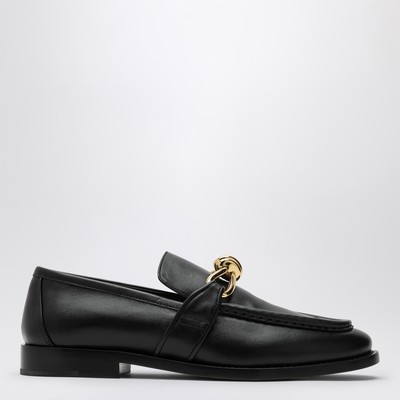【待望★】 Bottega Veneta Black Loafer Astaire | TheDoubleF 靴