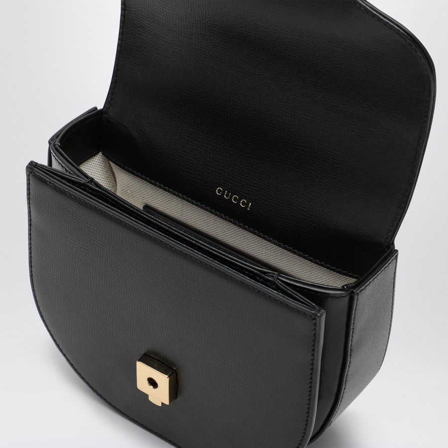 GUCCI Horsebit 1955 black mini handbag | TheDoubleF