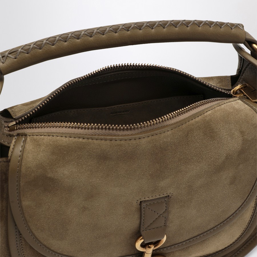 ショルダーバッグ・ポシェット BURBERRY B CLIP SMALL MESSENGER BAG IN SUEDE Burberry Small B Clip messenger bag | TheDoubleF