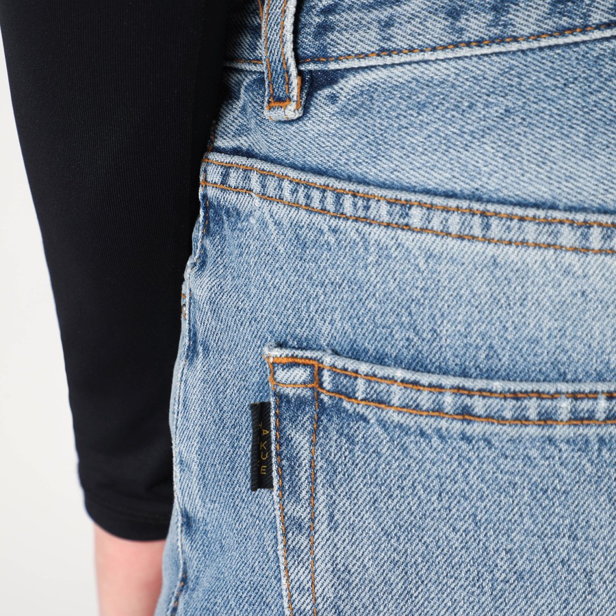 ボトムスその他 HAIKURE Wide blue washed effect jeans HAIKURE Wide blue washed effect jeans | TheDoubleF