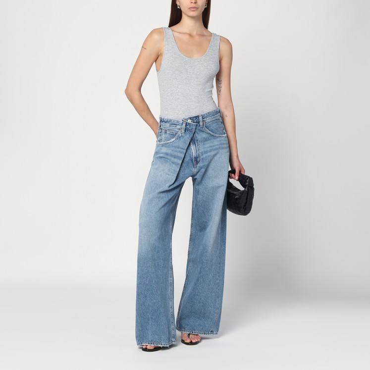 ボトムスその他 Valentino Faded-effect blue jeans Valentino Faded-effect blue jeans | TheDoubleF