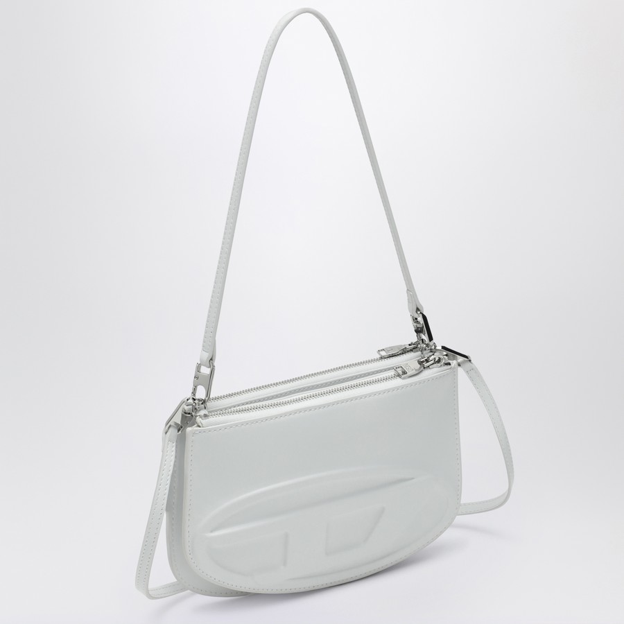 ショルダーバッグ・ポシェット DIESEL Women Shoulder Bags 25PX08396P4728 T1003 WHITE Women's 1DR-Iconic shoulder bag in canvas and leather