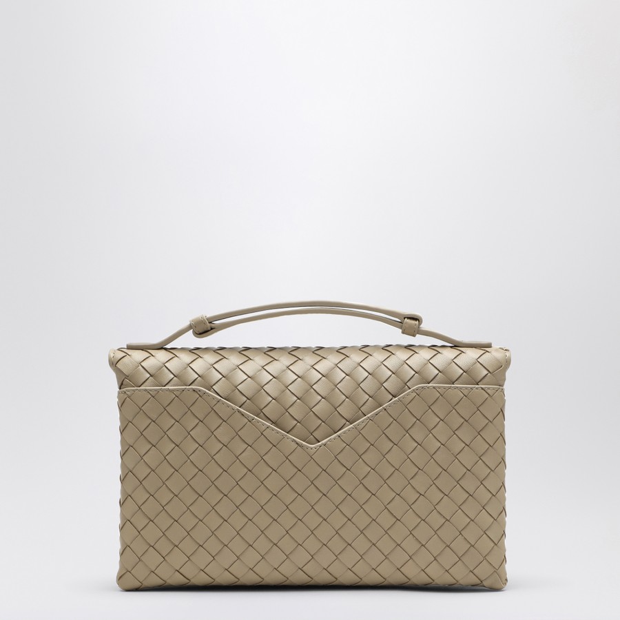 Silver 'Loop Mini' shoulder bag bottega Raincoats Veneta