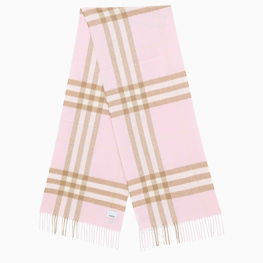 burberry pink scarf