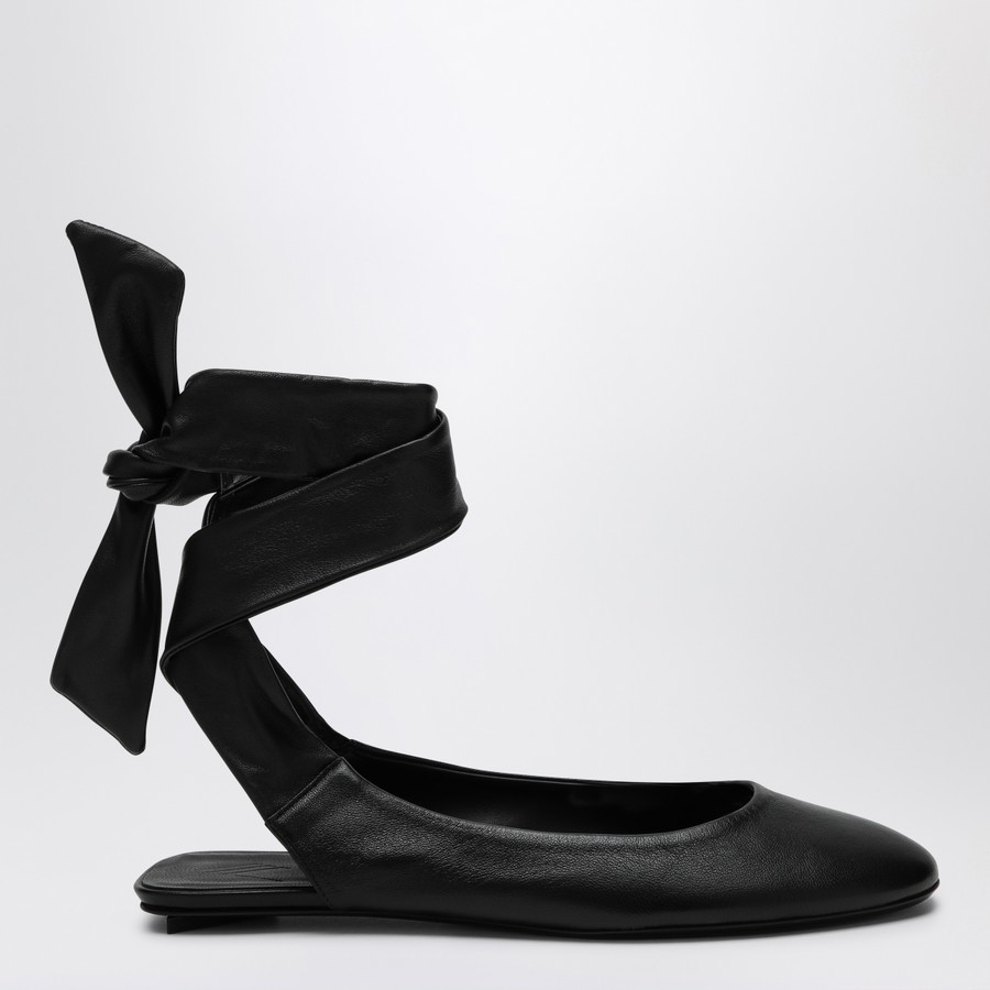 フラットシューズ THE ATTICO Woman Flat shoes Black 242WSH793T001 100 The Attico Black Cloe ballerina | TheDoubleF