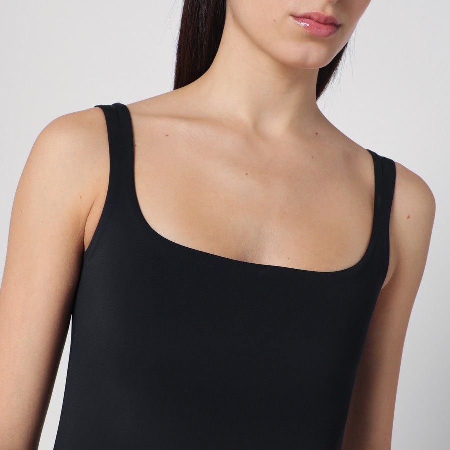 Entire Studios Black nylon-blend bodysuit | TheDoubleF