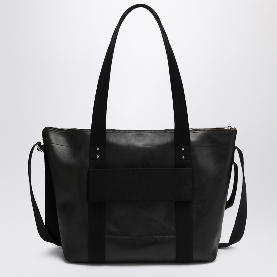【関税&送料込】Rick Owens Black Leather Trolley Tote Rick Owens Black leather trolley tote | TheDoubleF
