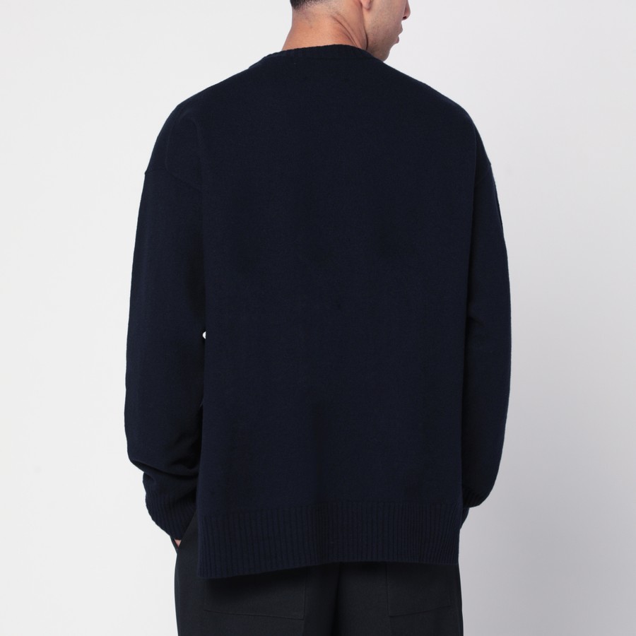 Jil Sander Midnight blue cotton T-shirt | TheDoubleF