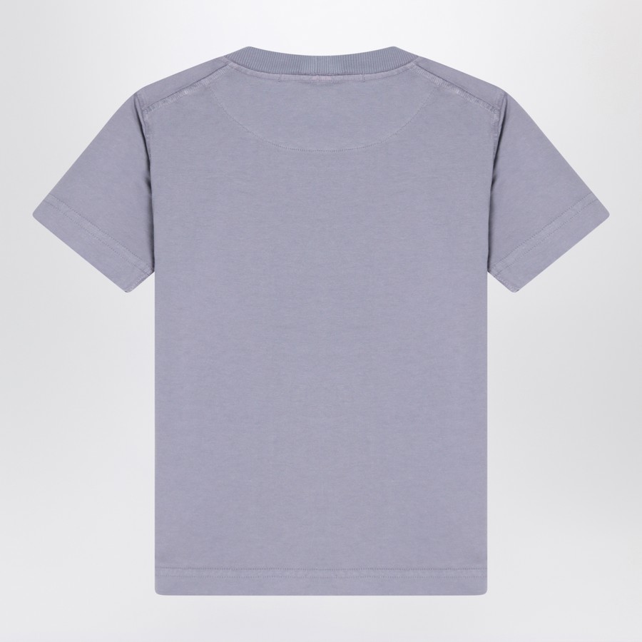 Stone Island Short-sleeved lilac T-shirt | TheDoubleF