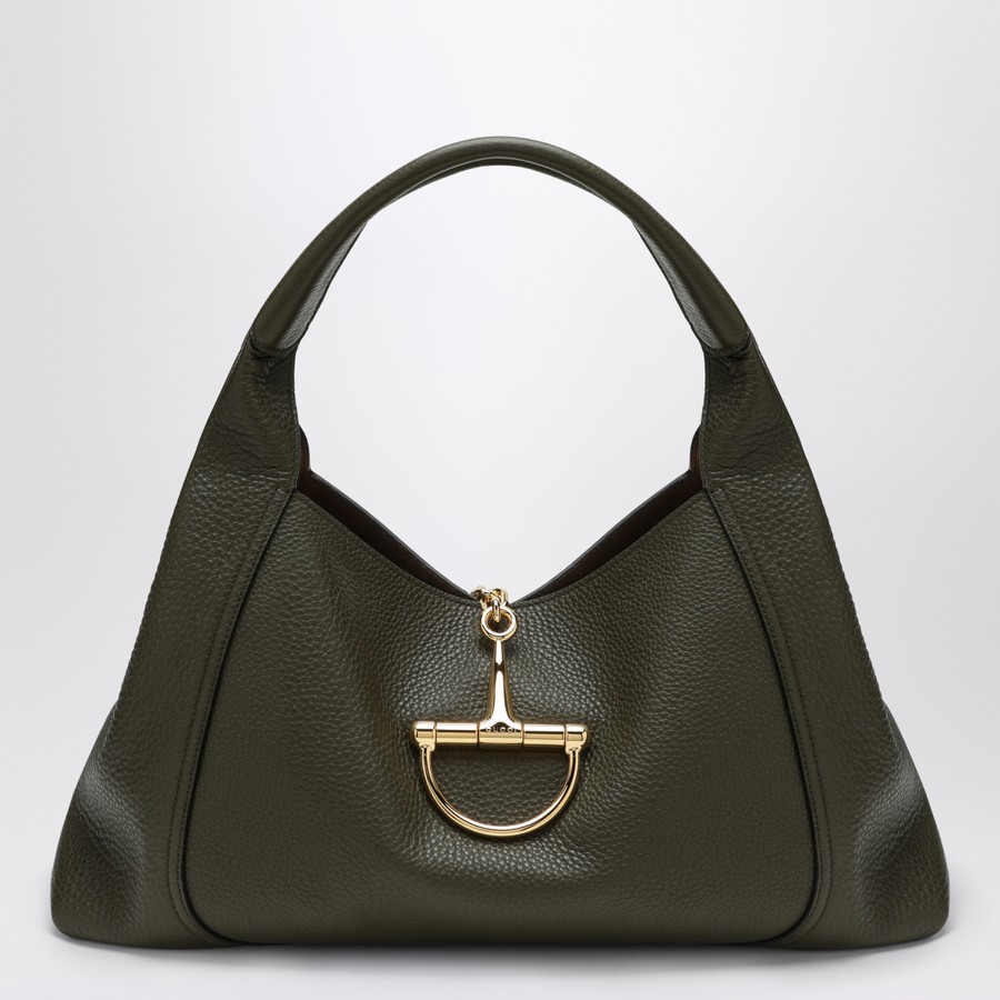 GUCCI Tasche Maxi-Größe Gucci Softbit dunkelmoosgrün TheDoubleF