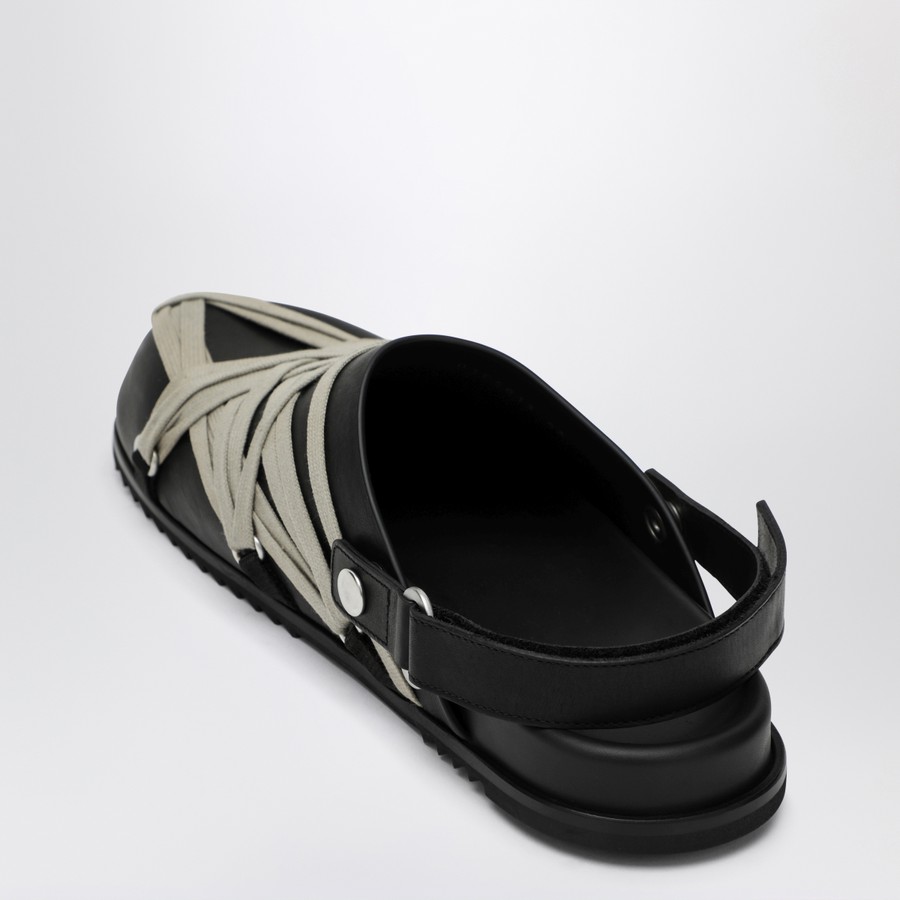 Rick Owens Megalaced Mule nere | TheDoubleF
