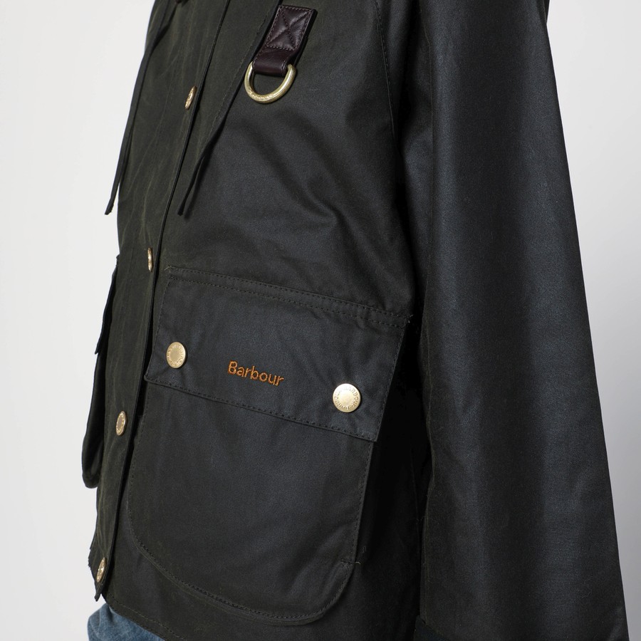 Barbour
ダークグレー ロングレインコート Barbour Heritage Wproo Black Windbreaker Barbour