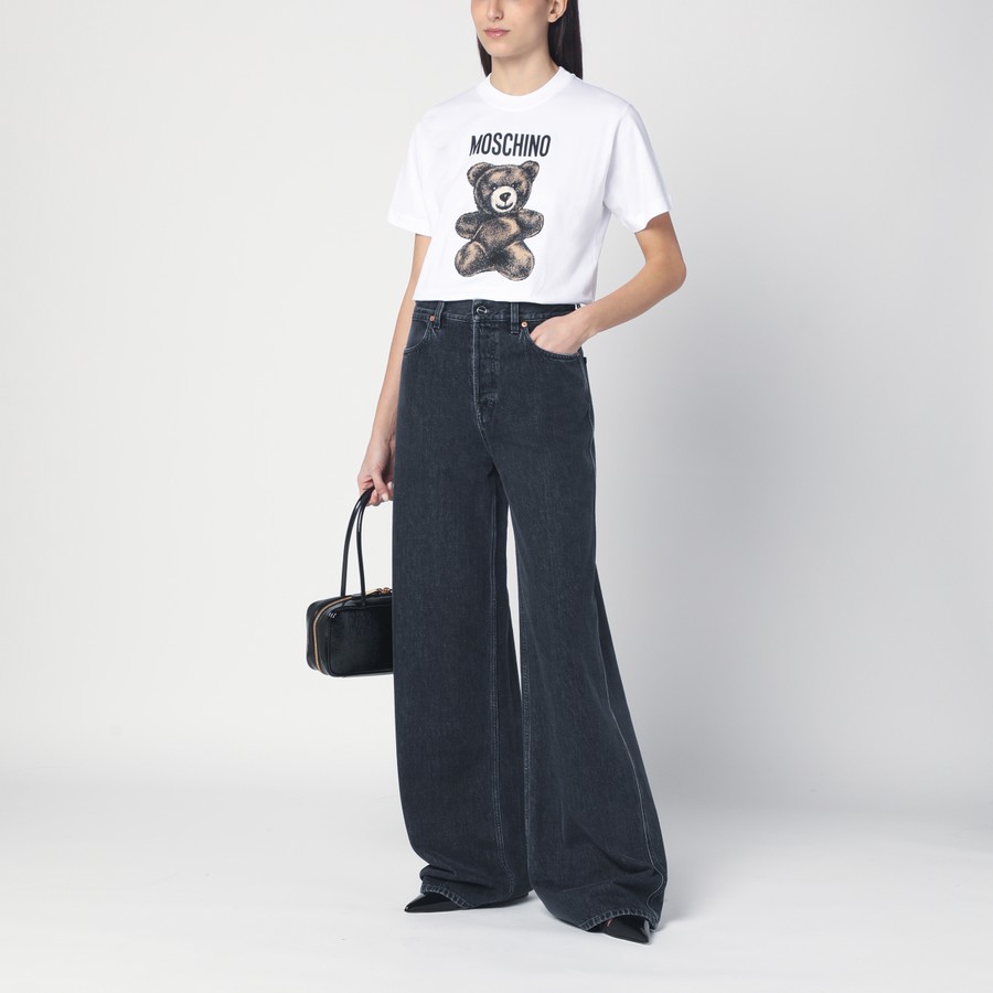 Moschino White cotton T-shirt Teddy Bear | TheDoubleF
